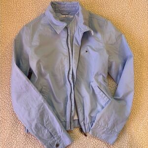 Tommy Hilfiger women’s baby blue coat jacket size Large